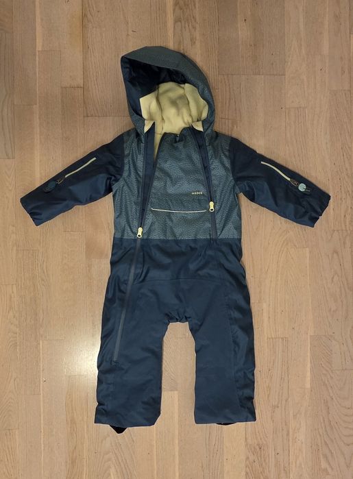 Costum călduros și impermeabil Schi 900 Warm Pnf Turcoaz Bebe