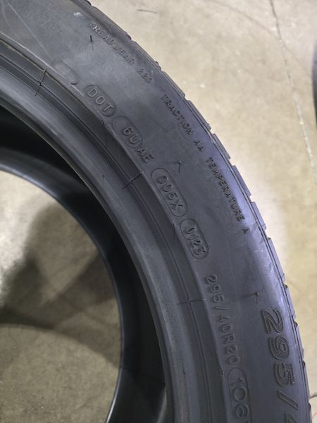 295/40/20 MICHELIN 4бр