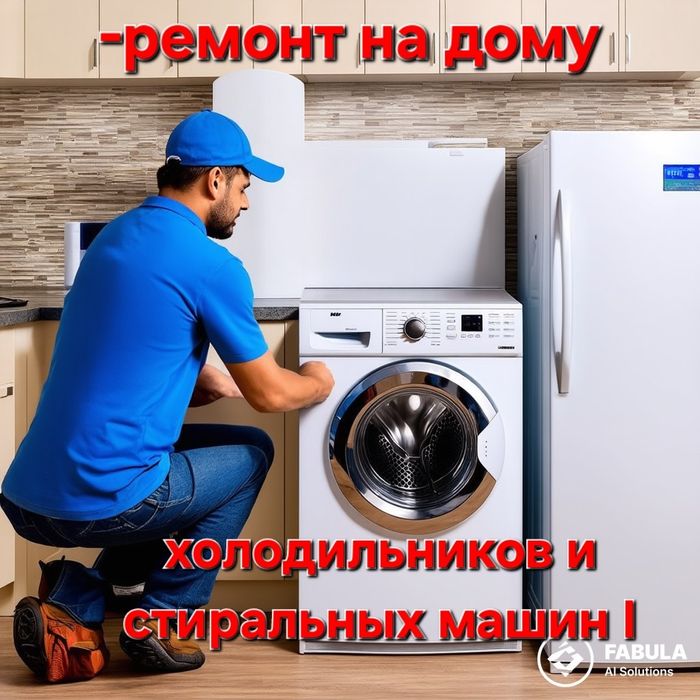 Ремонт на дому Холодильников и автоматических стиральных машин