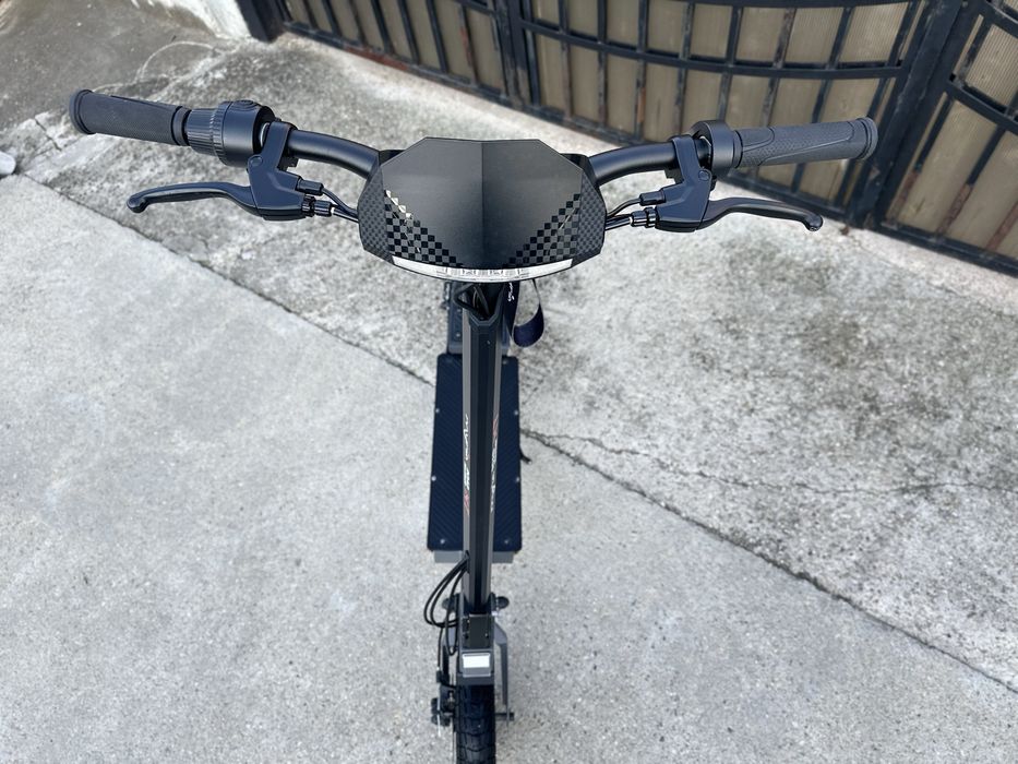 Trotineta electrica MYRIA Road Traveller XT MY7061, 10 inch, negru/roșu