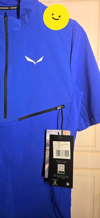 Salewa AGNER DST M HYB HZ ELECTRIC tricou barbati alpinism si drumetii