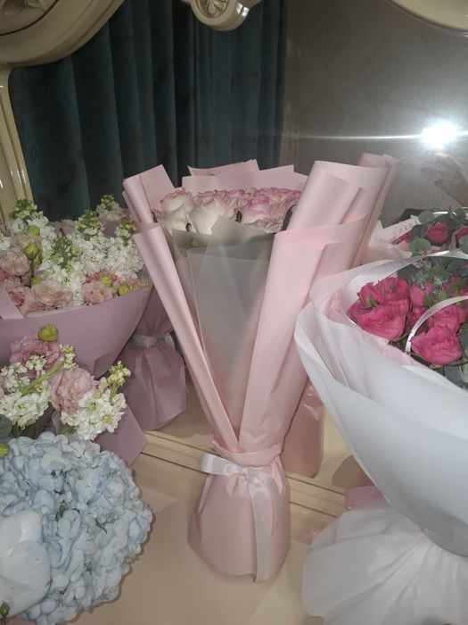 свежие цветы 11 штук