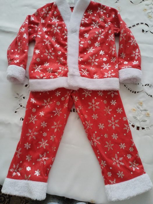 Костюм деда мороза детский