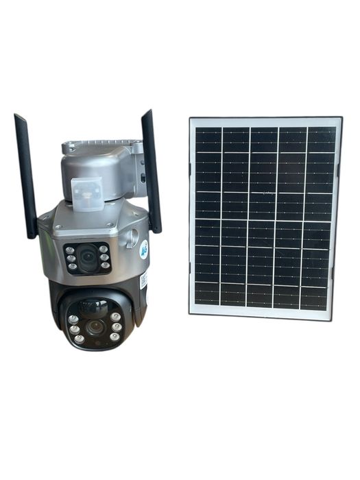 4G Соларна Двойна Камера LYLU  12 mpx 4G Сим карта безжична kamera sim