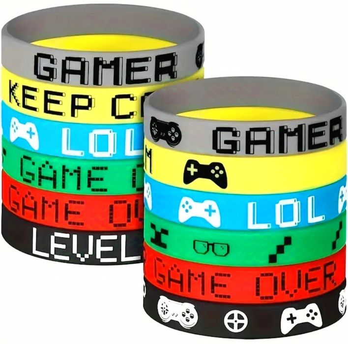 Стильные силиконовые браслеты