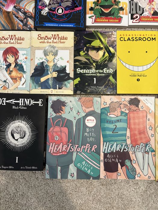 Manga, комикси и книги на английски език