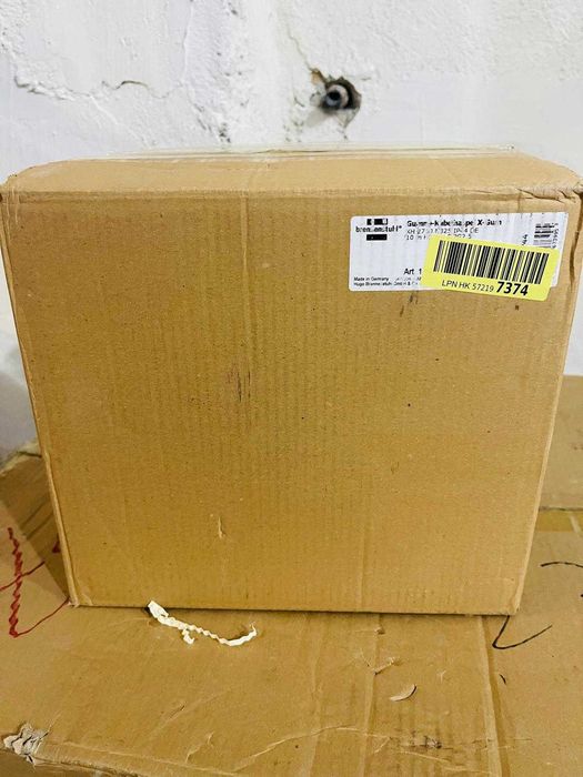 Prelungitor de Exterior cu Tambur Brennenstuhl X-Gum 2 Prize CEE 3 Prize cu Capac Protectie 10M IP44 Negru/Portocaliu