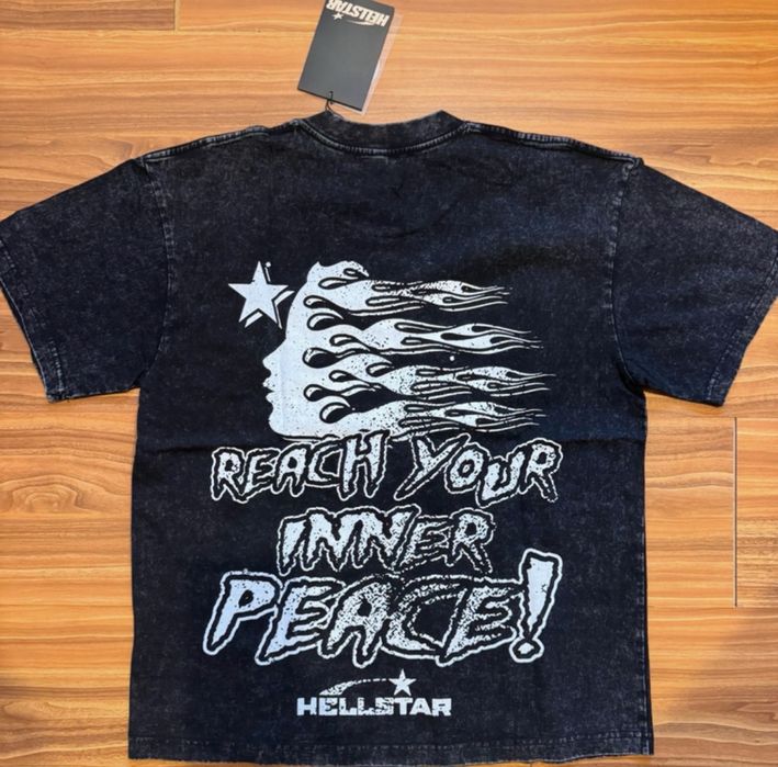 Tricou Hellstar Inner Peace Skeleton - Marimea S - Nou