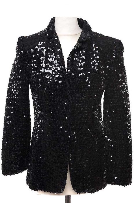Винтидж сако с пайети Ultrablack