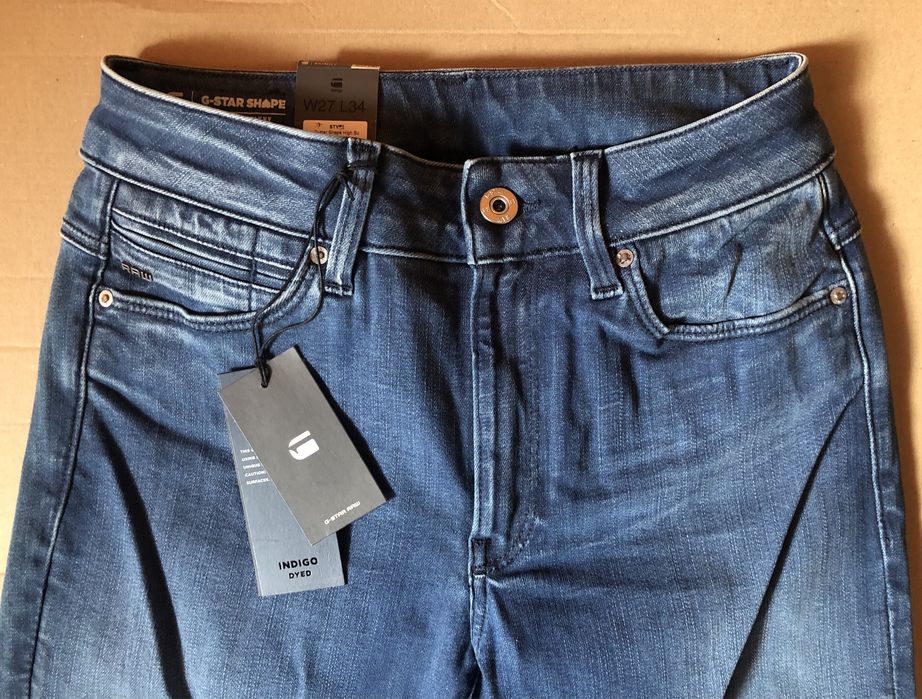 G-Star RAW Shape High Waist Super Skinny ОРИГИНАЛНИ дамски дънки 26-27