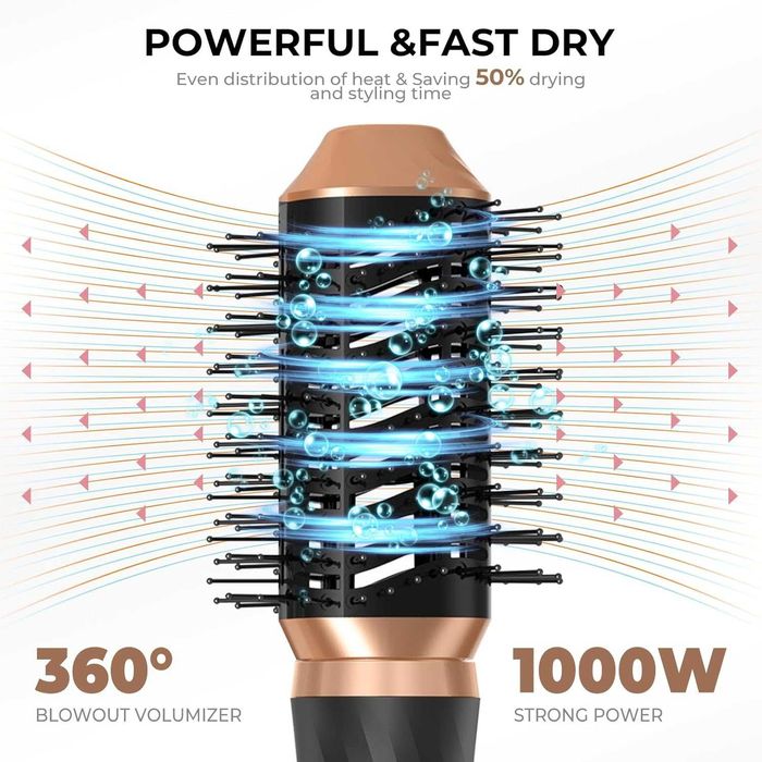 Четка- сешоар 6 в 1 за коса Yitrust