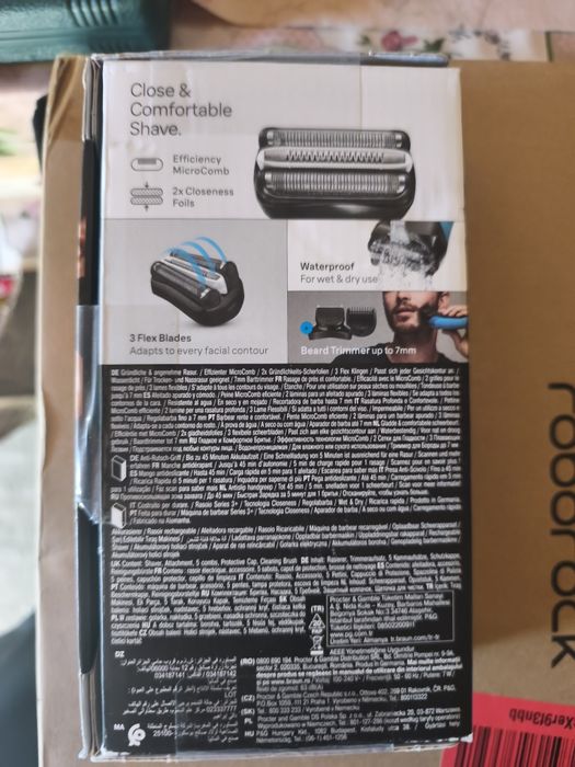 Braun shaver series 3+