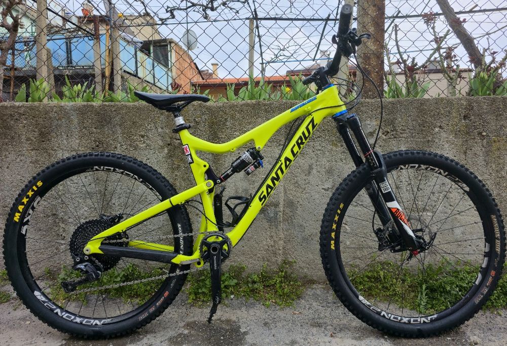 Santa cruz Bronson 27.5 M размер Rockshox Pike 1x11 XT  хидравлика XT