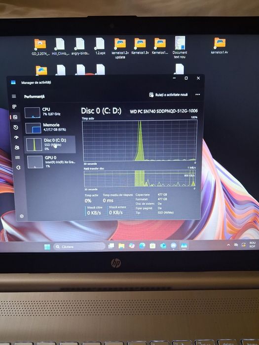 Vand/schimb laptop hp i5 12gen