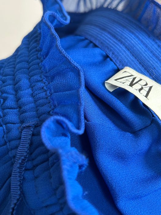 Разкошен широкопол панталон Zara & топ плетиво Oltre
