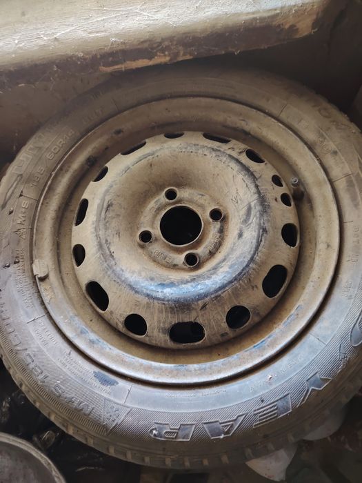 Set cauciucuri cu jante pe 14 de vara