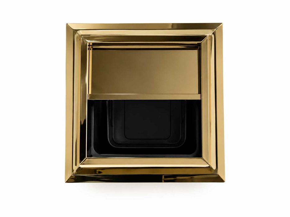 Coș de gunoi premium inox  - Auriu sau Argintiu / Hotel, Restaurant, Evenimente