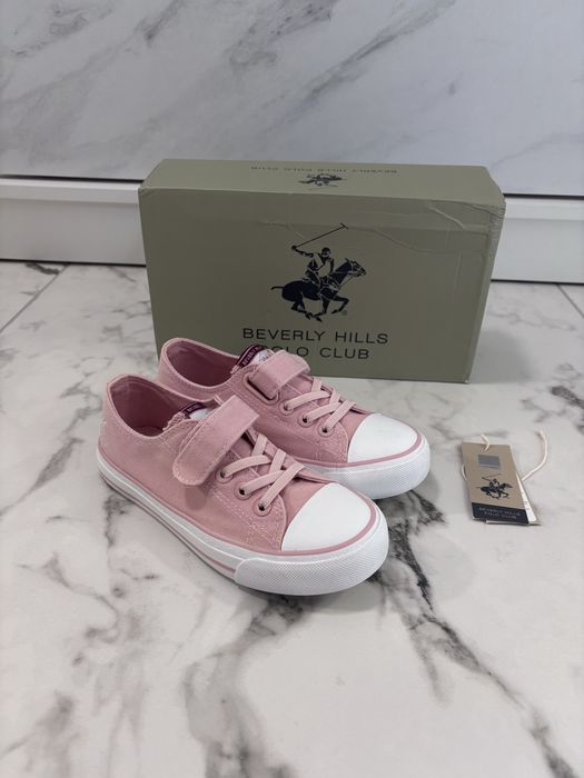 Детски кецове Polo розови 31н.