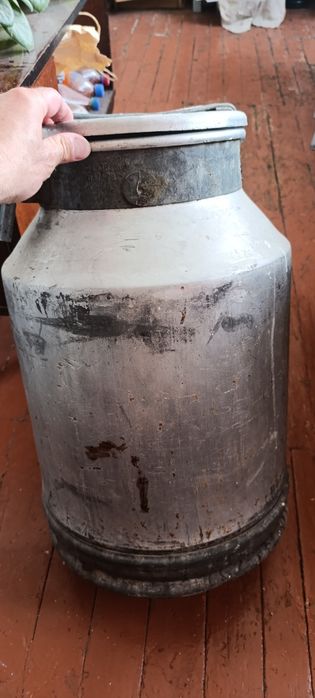 Фляга алюминевая 37 литр, без ручек