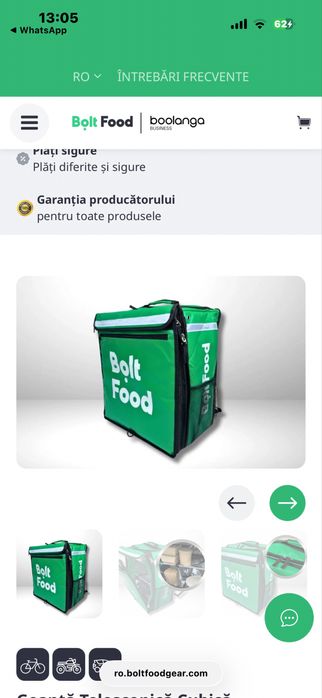Geantă termica Bolt Food