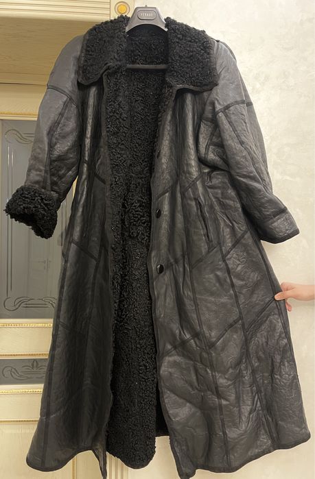 Шуба кожа-каракуль!