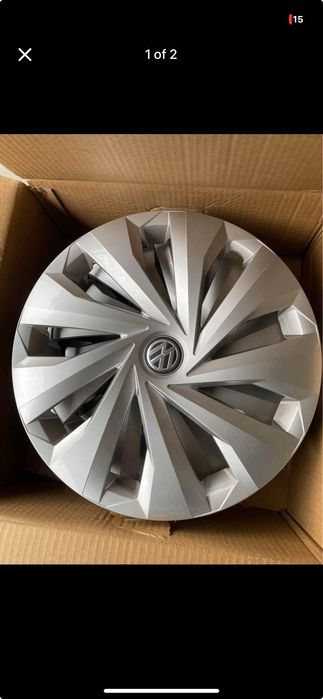 Комплект 4 оригинални таса VW 15 цола