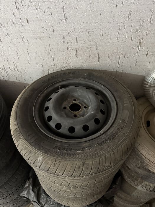 185/65 R14 балон и диск 4 шт