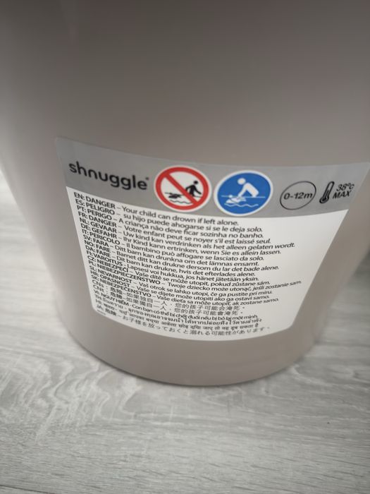 Shnuggle cadita bebelusi Taupe