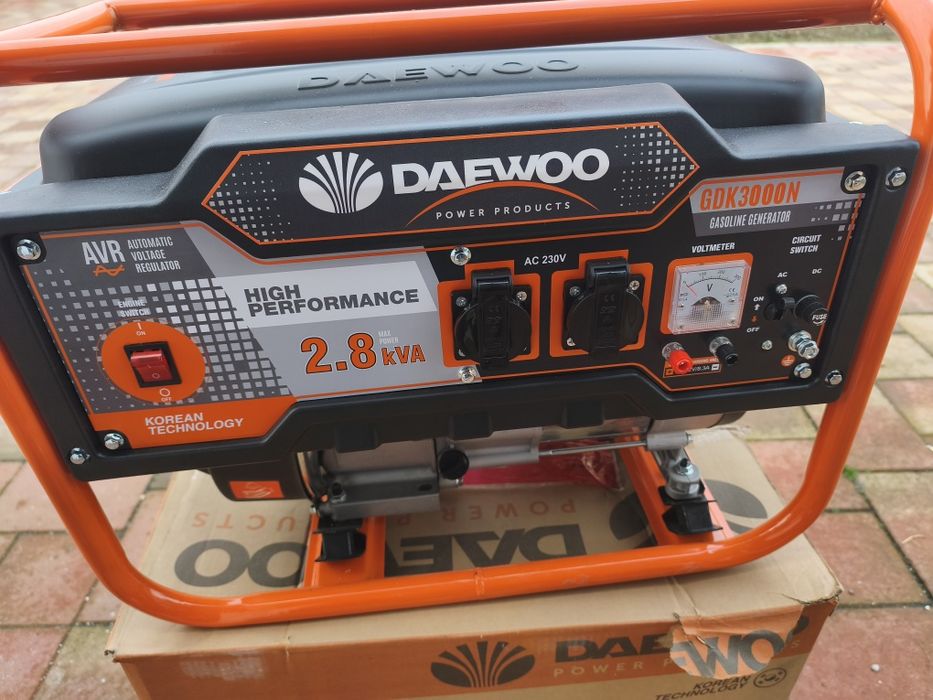 Generator electric 2,8 kW. Daewoo. Noii Sigilat