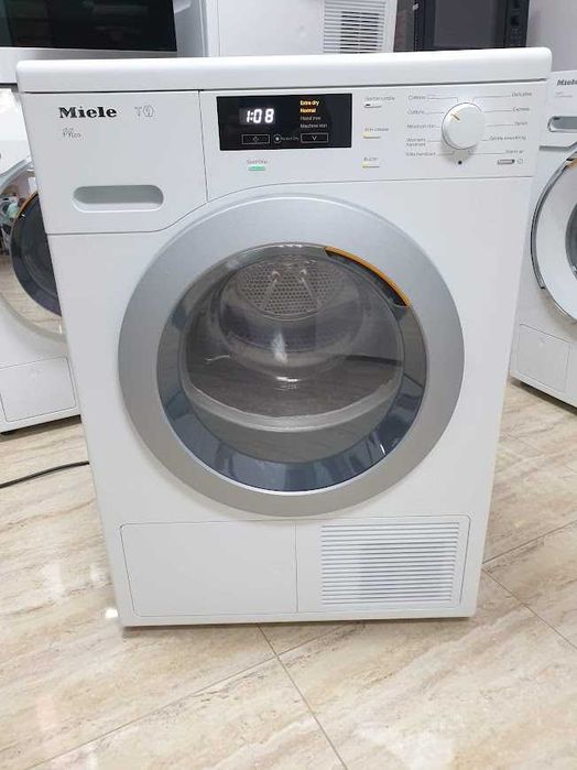 UK Сушилня Miele T1 - Термопомпа - Аларма - Подсветка -12м Гаранция Миеле