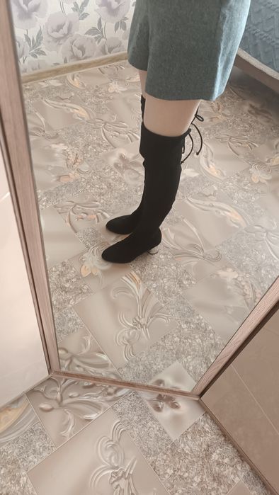 Сапоги осенние ботфорты