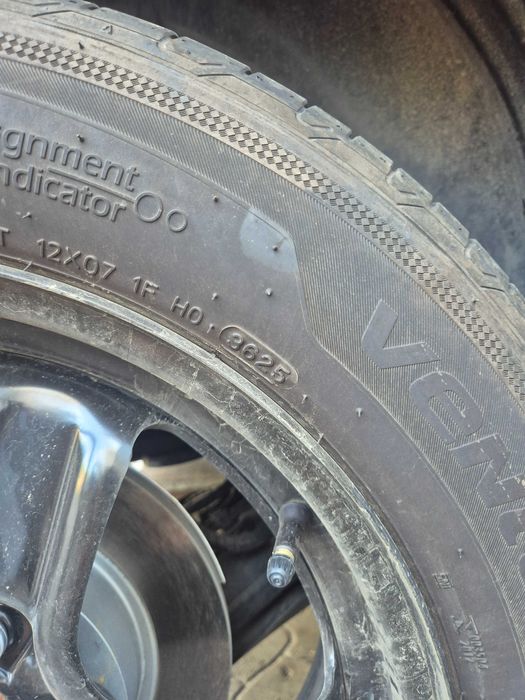 Set 4 anvelope vara hankook 215 60 R17rulate aproximativ 1700km
