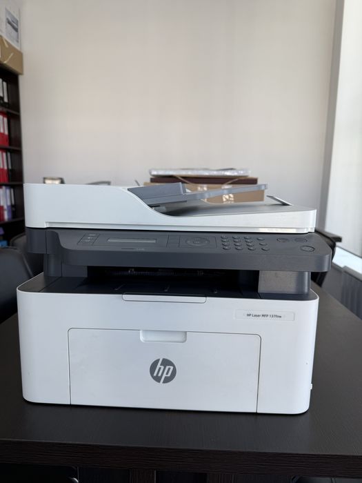 Принтер 4 в 1 HP Laser MFP 137fnw