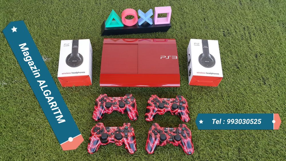 Playstation 3 HD. Super SLIM. Exclusive Version + Games.