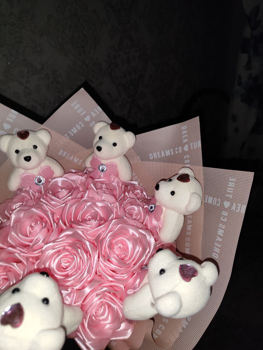 Розы ручной работы