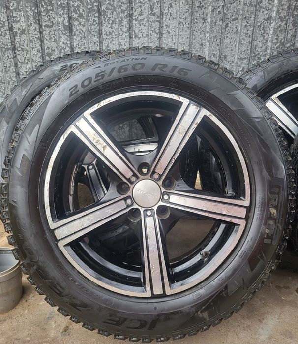 Зимние шины с титановыми дисками