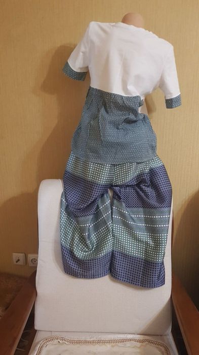 Костюм кюлоты футболка