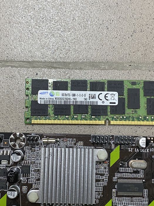Xeon мат плата комплект
