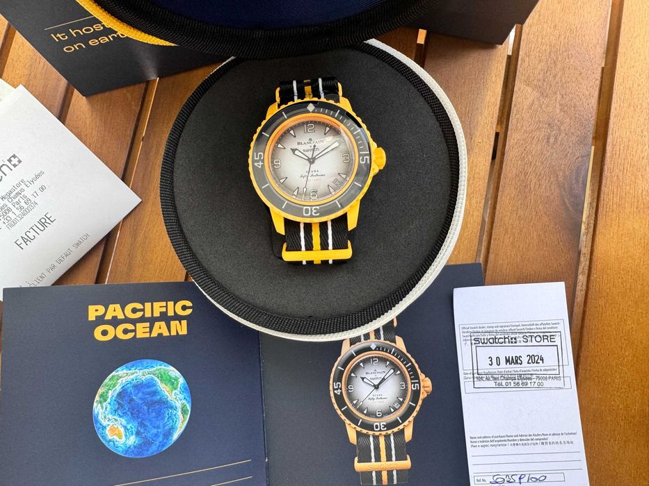 Pacific Ocean Blancpain X Swatch SCUBA FIFTY FATHOMS