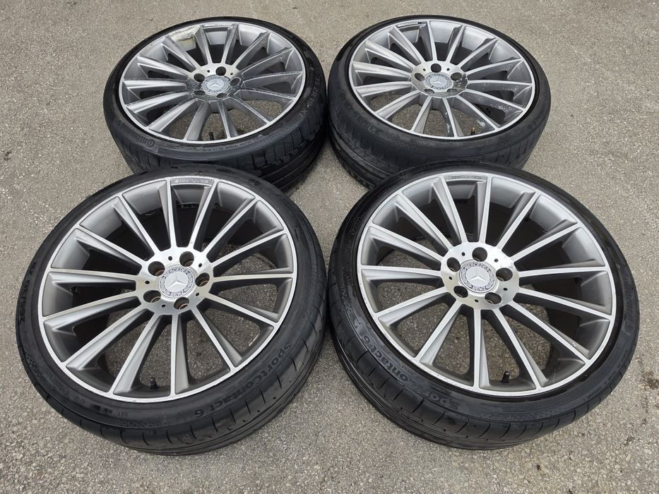 5х112/19 Мерцедес AMG Спорт Пакет с гуми 5x112/19 Mercedes