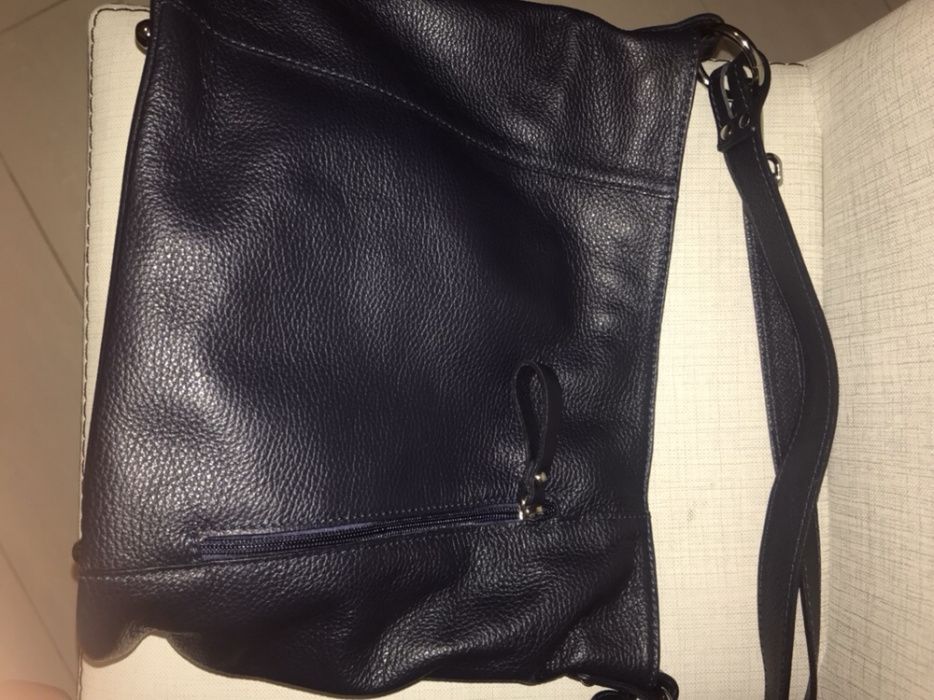 Дамска чанта от естествена кожа Daphne