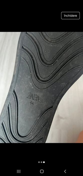 Adidasi barbati Zara din piele 44