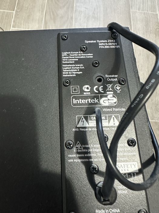 Boxe Logitech Z313 2.1 – 25W RMS