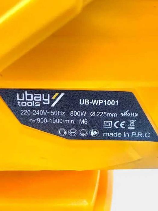Ubay UB-WP1001 devor va shiftlarni silliqlash mashinasi