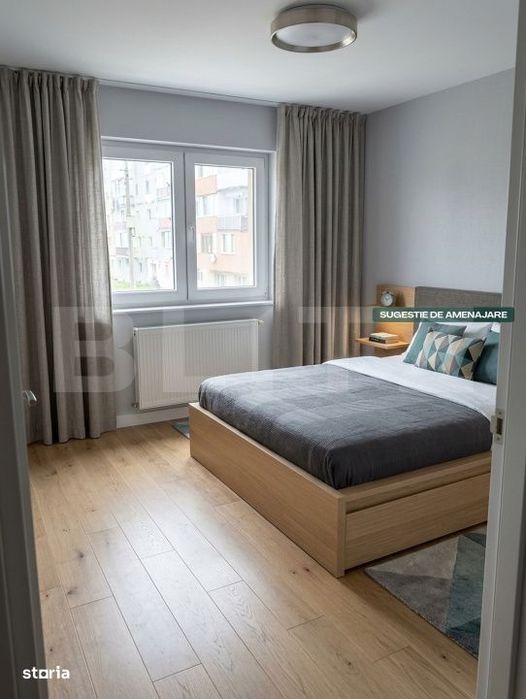 Apartament 4 camere, decomandat, 81 mp, zona Blocuri