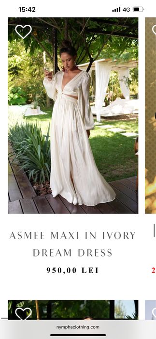 Rochie nympha asmee maxi