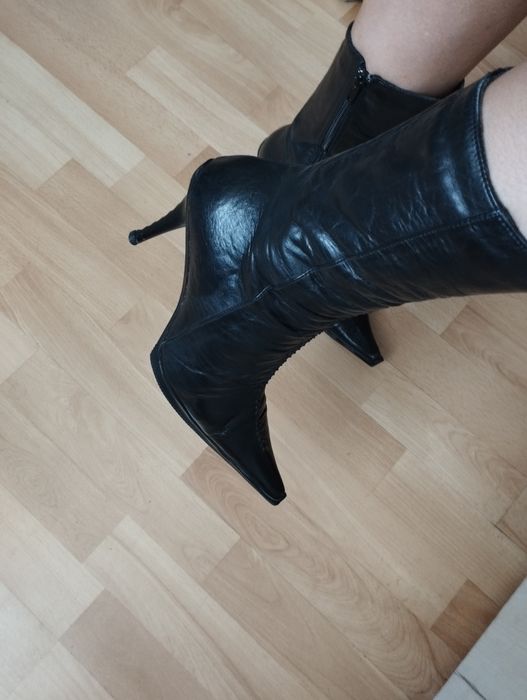 Боти от естествена кожа-37