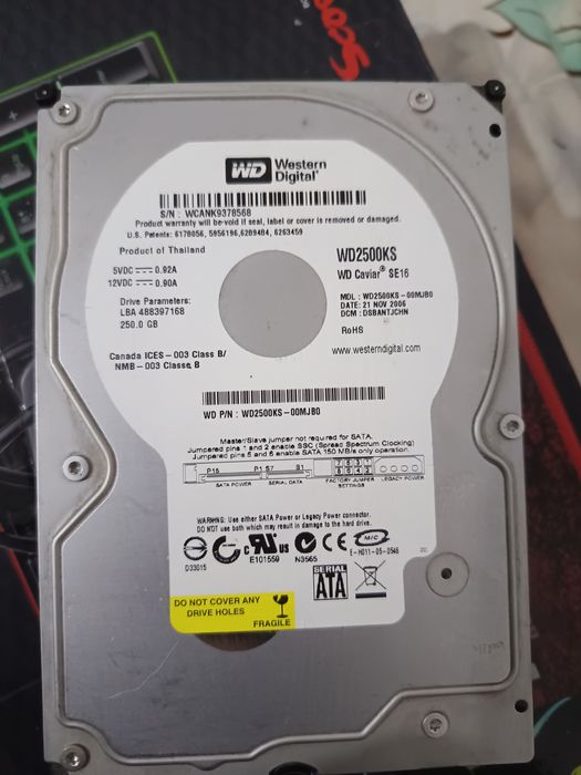 Hard Disk 500gb și 250gb