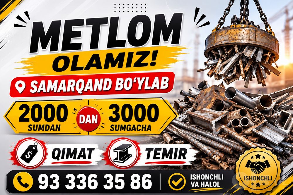 Mеталлом металлом олиш хизмати