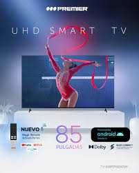 Акция Телевизор PREMIER 85 4K Бонус Прошивка с Доставкой по Городу!